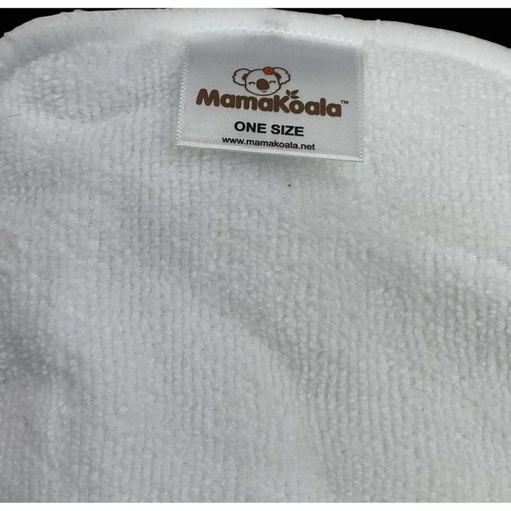 Mama Koala One Size Cloth Diaper Zoo Animal Alphabet Print +Insert Reusable Baby